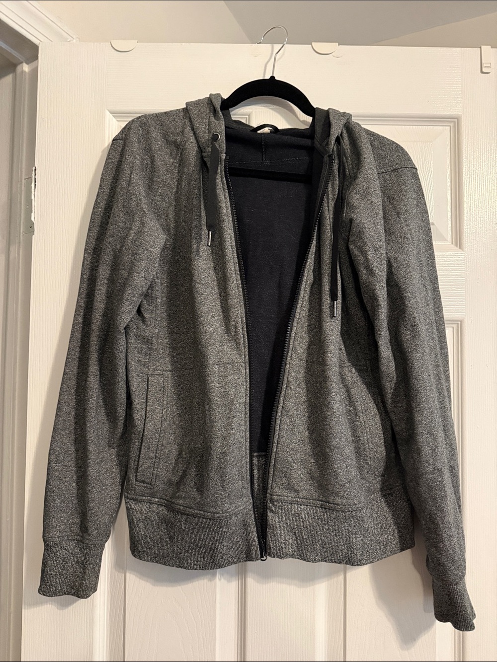 Lululemon Dark Gray Zip Hoodie